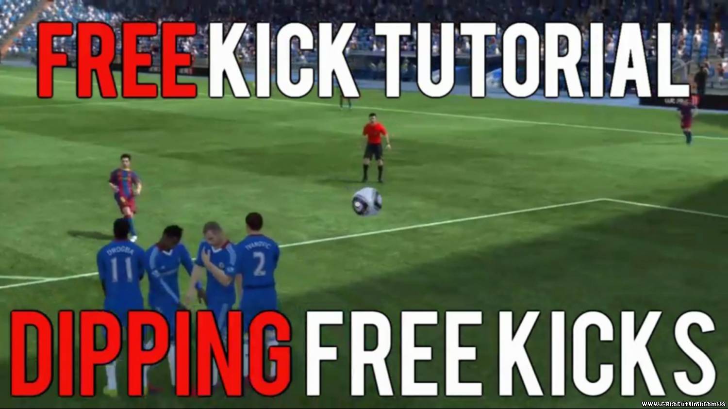 Как бить штрафные в FIFA 12 (от EAsportsfootball)