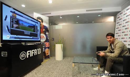Месси доступен для всех геймеров в FIFA 13